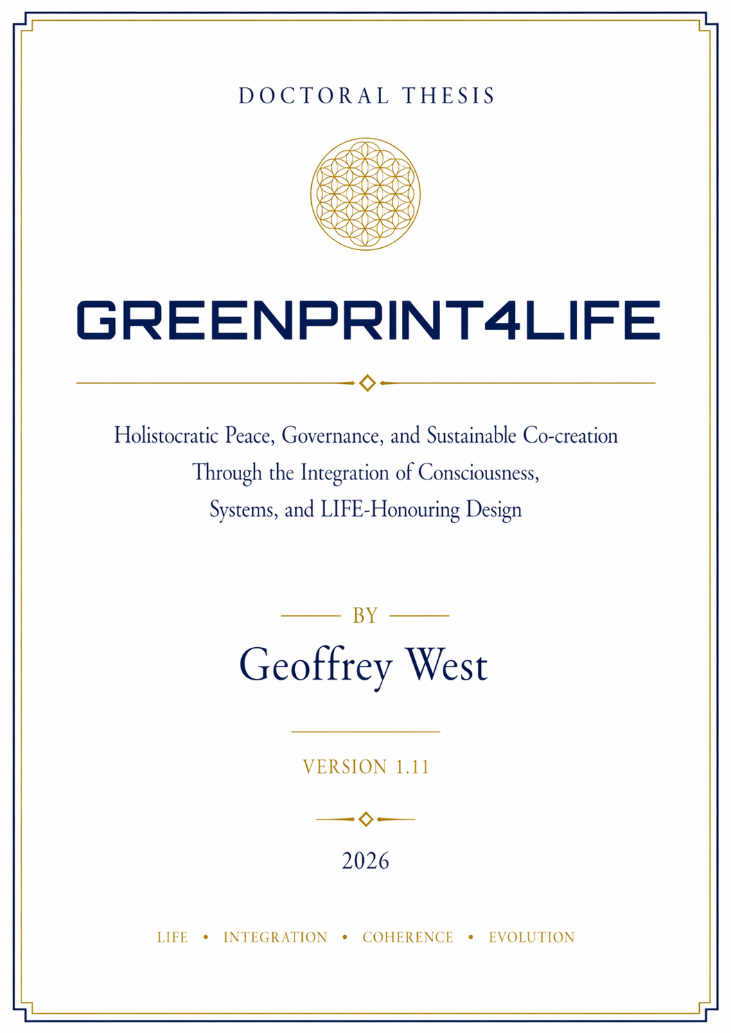 Doctoral Thesis Cover